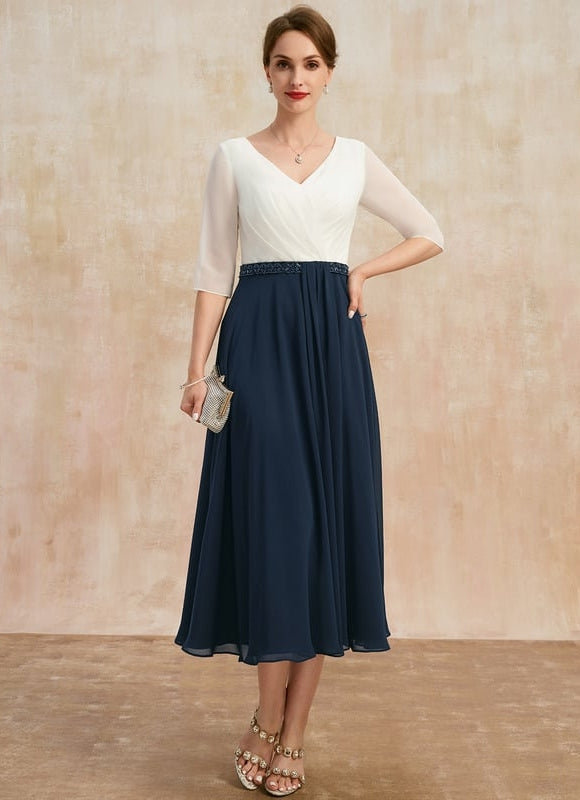 Robe Midi Mère Élégante - gallery 3