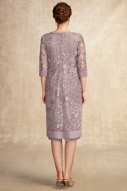 Robe Midi Lilas Chic - gallery 5
