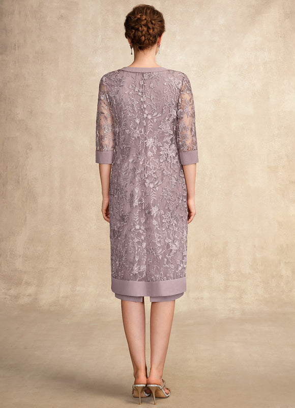 Robe Midi Lilas Chic - gallery 5