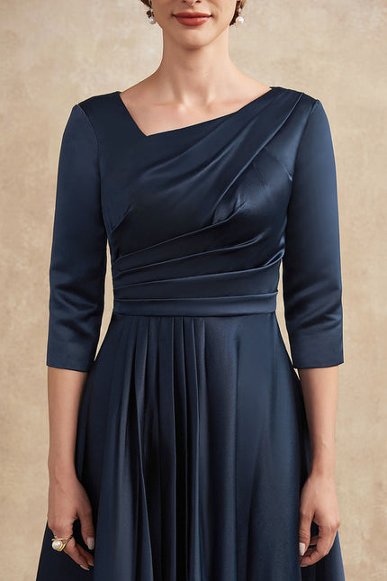 Robe Midi Nuit Satinée - gallery 6