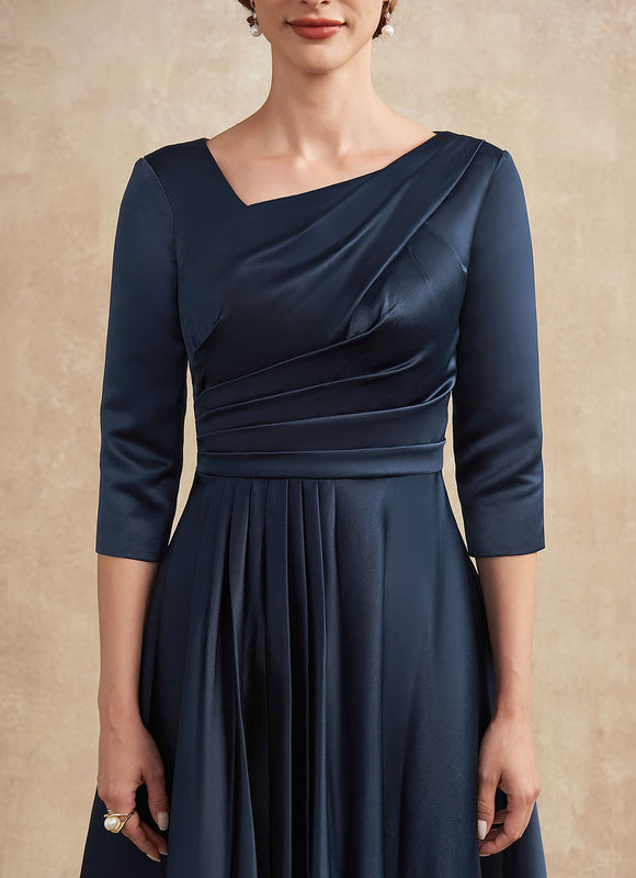 Robe Midi Nuit Satinée - gallery 6