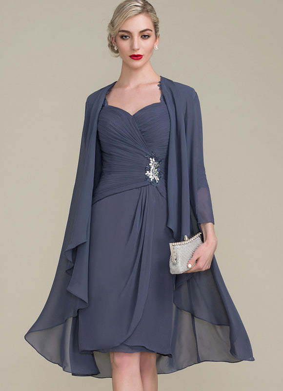 Robe Midi Satin Céleste