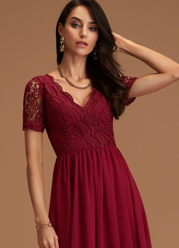 Robe Midi Aérienne Corail - gallery 4