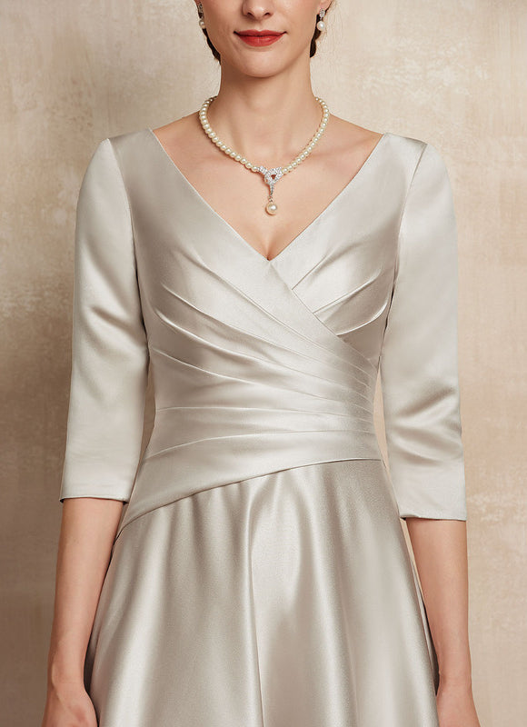 Robe Midi Satinée Éclipse - gallery 6