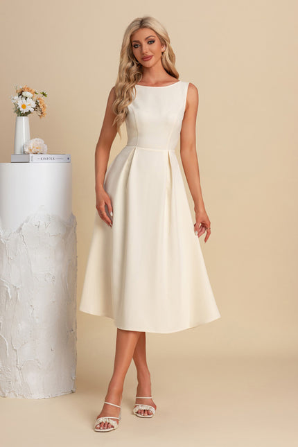 Robe Midi Col Bateau