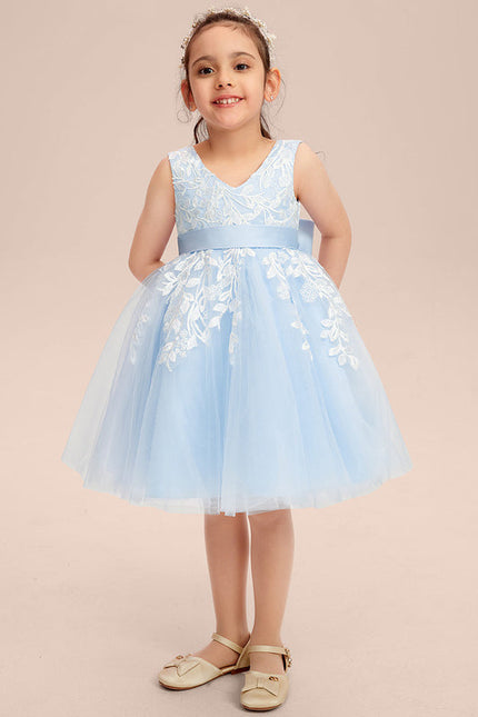 Robe Midi Tulle Bleu Pastel - gallery 1