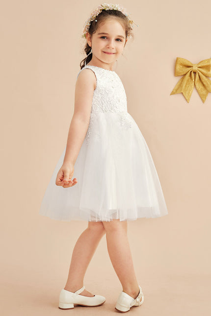 Robe Midi Nuptiale Enfantine - gallery 2