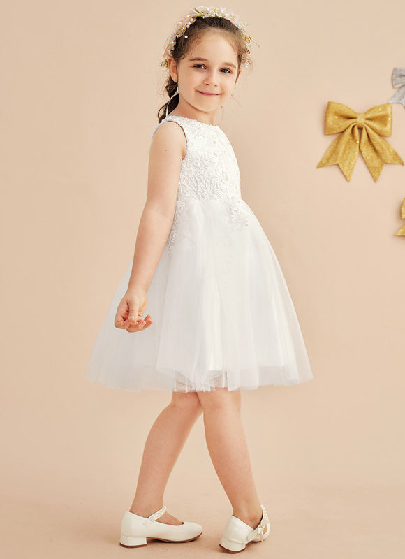 Robe Midi Nuptiale Enfantine - gallery 2