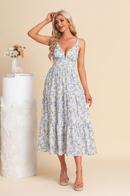 Robe Midi Fleurie Légère - gallery 3
