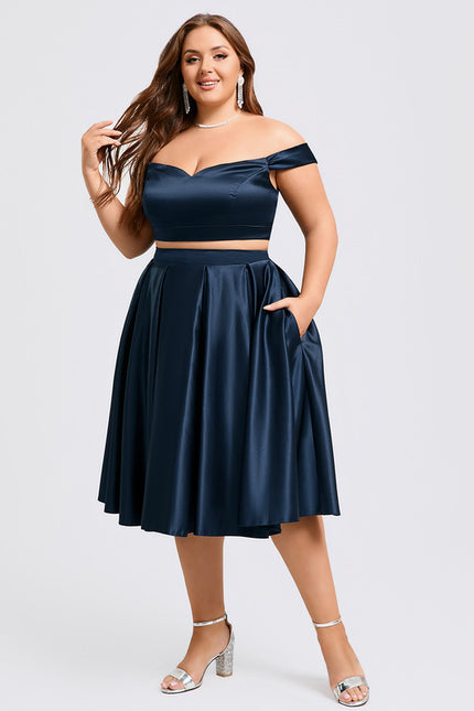 Robe Midi Satinée Cintrée - gallery 7