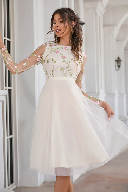 Robe Midi Rêverie Florale - gallery 5