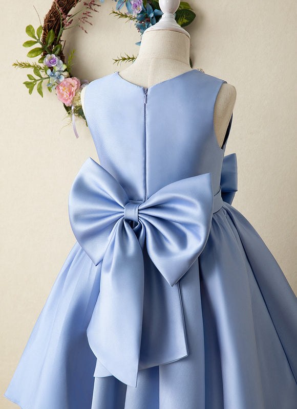 Robe Midi Satinée Volants - gallery 1