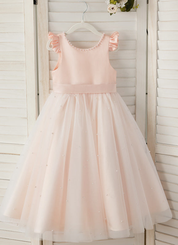 Robe Midi Satinée Perlée - gallery 5