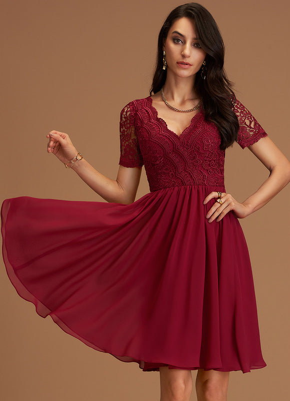Robe Midi Aérienne Corail