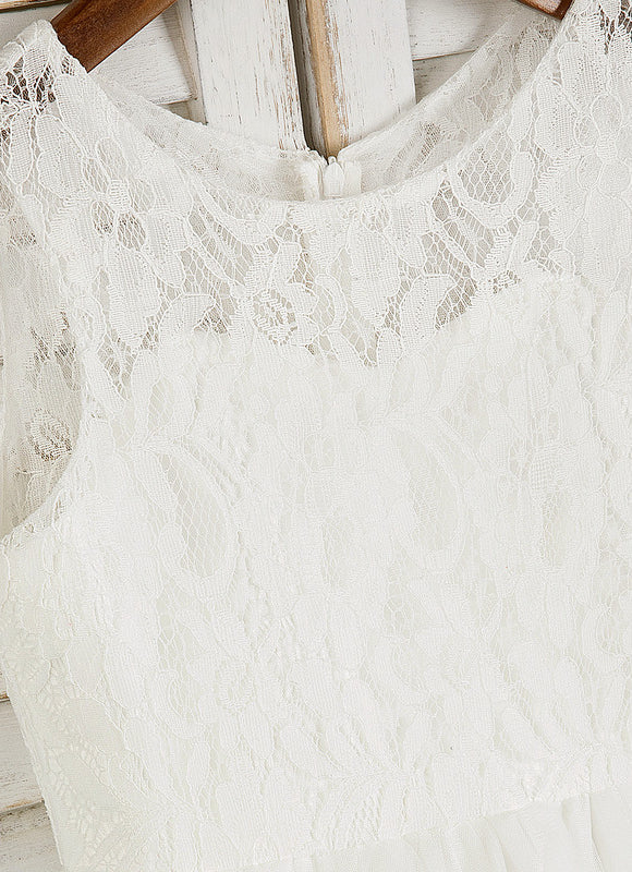 Robe Midi Écru Enfant - gallery 8