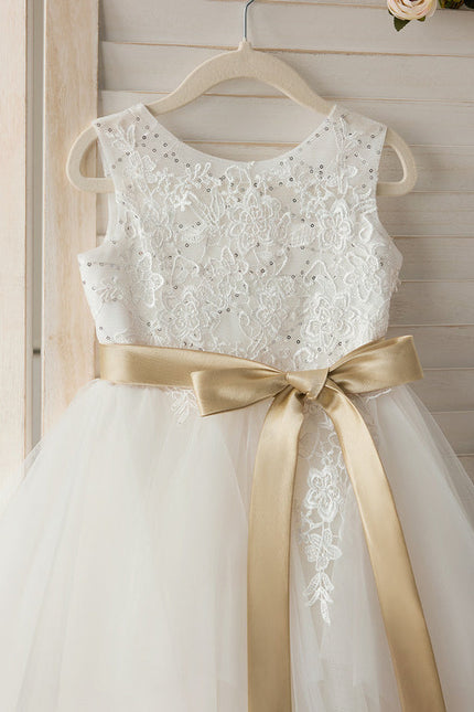 Robe Midi Tulle Ivoire - gallery 2