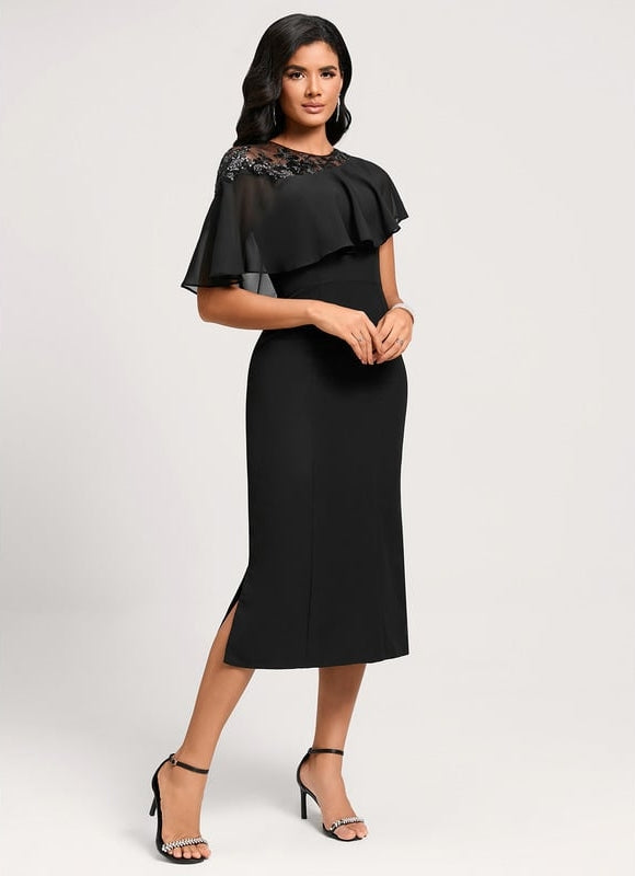 Robe Midi Chic Fluide - gallery 1