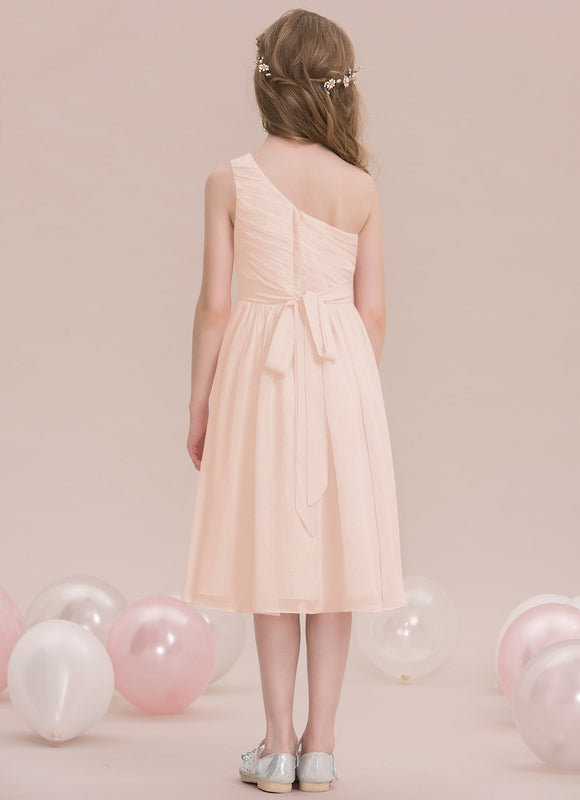 Robe Midi Chiffon Céleste - gallery 1