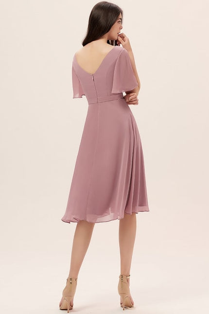 Robe Midi Aérienne Marine - gallery 3