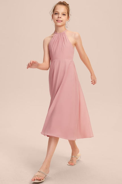 Robe Midi Mousseline Verte - gallery 2
