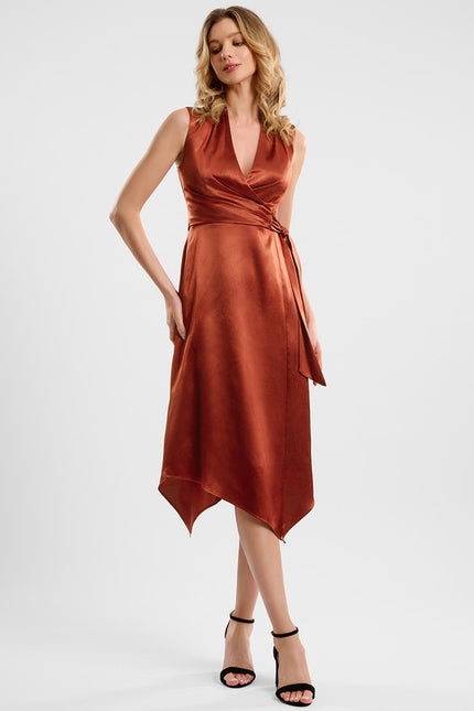 Robe Midi Marron