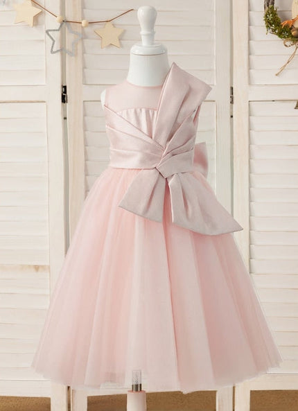 Robe Midi Tulle Rose