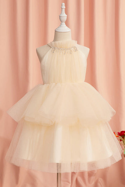 Robe Midi Tulle Étoilée