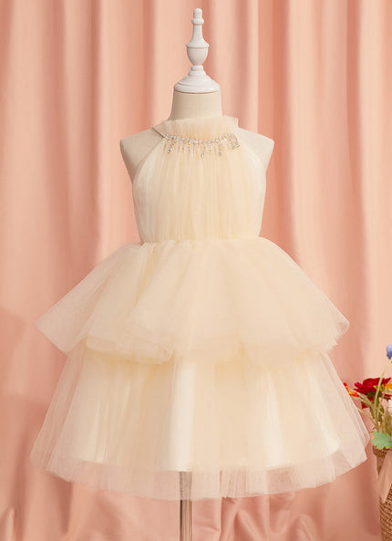 Robe Midi Tulle Étoilée