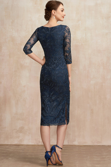 Robe Midi Dentelle Sophistiquée - gallery 5