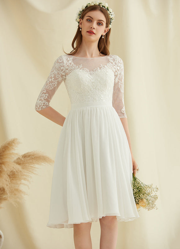 Robe Midi Mousseline Flottante - gallery 2