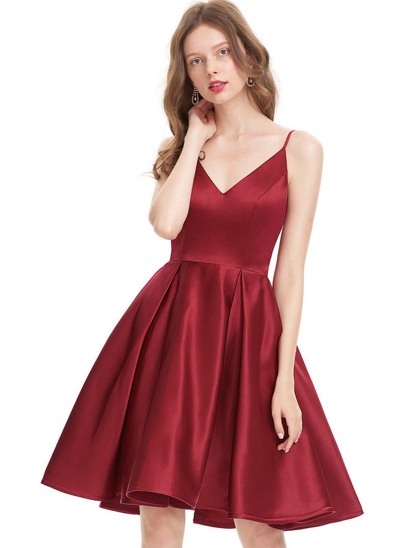 Robe Midi Gala Satinée - gallery 1