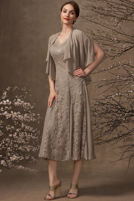 Robe Midi Élégance Nuptiale - gallery 7