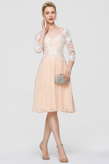 Robe Midi Dentelle Aubergine - gallery 5