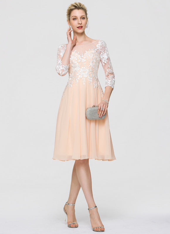 Robe Midi Dentelle Aubergine - gallery 5