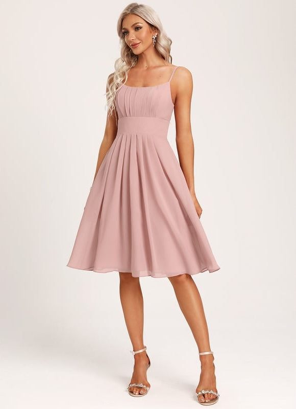 Robe Midi Mousseline Élégante - gallery 2