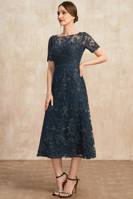 Robe Midi Dentelle Chic - gallery 4