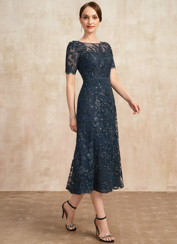 Robe Midi Dentelle Chic - gallery 1