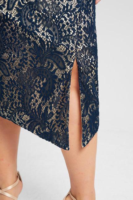 Robe Midi Nuit Dorée - gallery 9