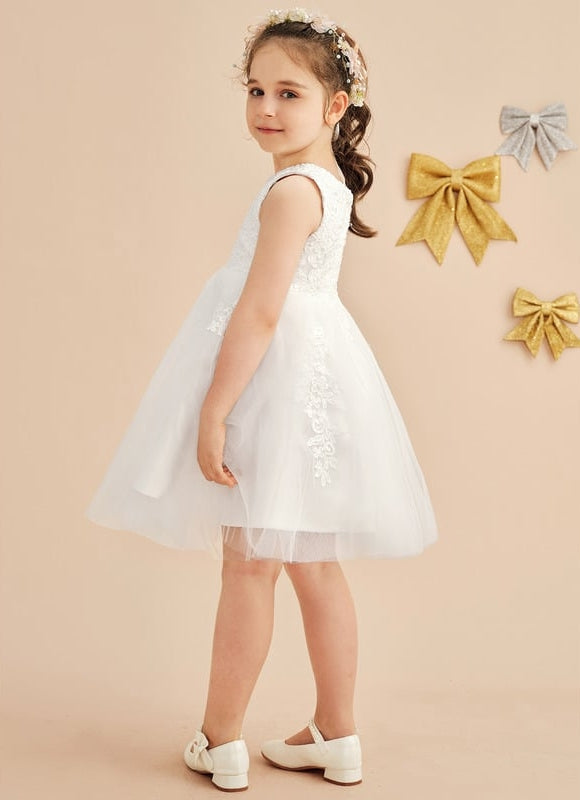 Robe Midi Nuptiale Enfantine - gallery 1