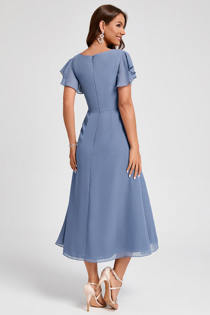 Midi Robe De Cocktail Pour Mariage Chic - gallery 2