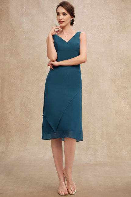 Robe Midi Sérénité Turquoise - gallery 5