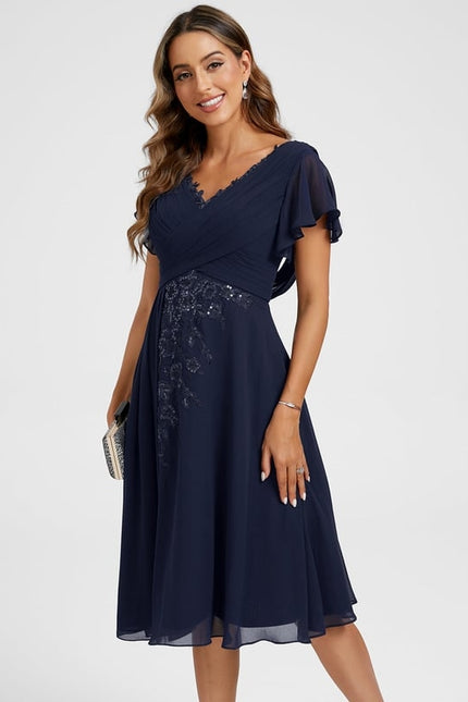 Midi Robe De Ceremonie - gallery 4