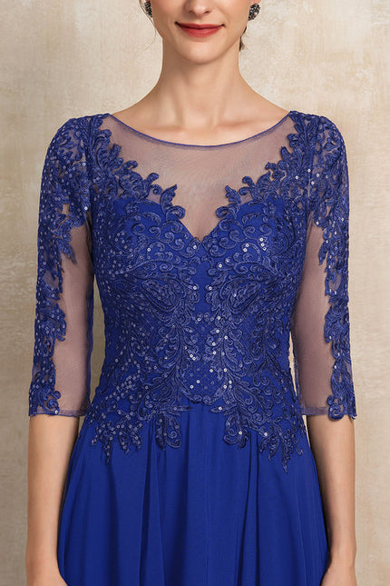 Robe Midi Azur Flottante - gallery 5