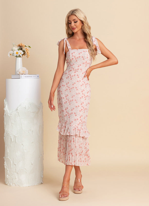 Robe Midi Florale Douce - gallery 1