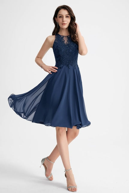 Robe Midi Chiffon Perlée - gallery 5
