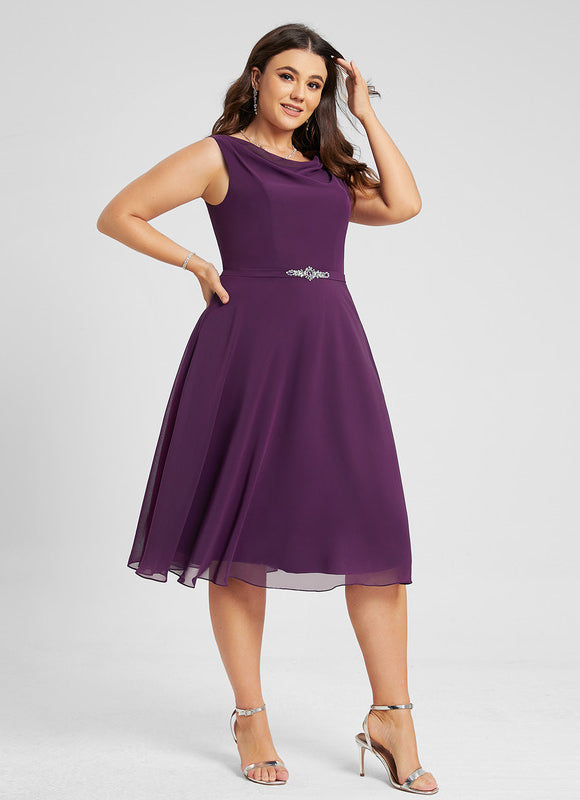 Robe Midi Éclat Précieux - gallery 7