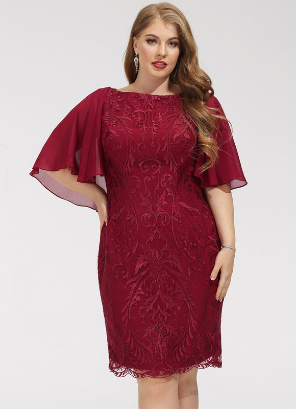 Robe Midi Nuit Élégante - gallery 4