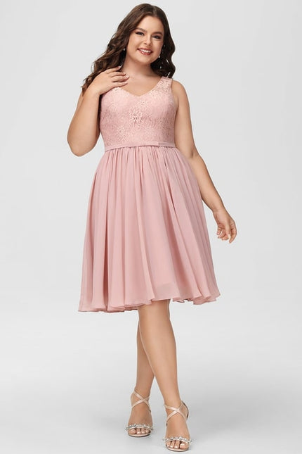 Robe Midi Éclat Rosé - gallery 7