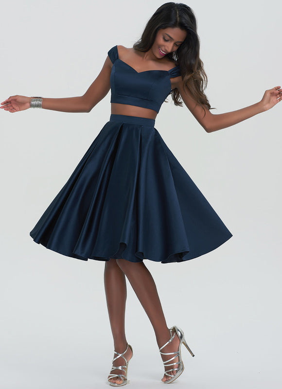 Robe Midi Satinée Cintrée - gallery 3