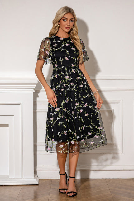 Robe Midi Imprimée - gallery 4